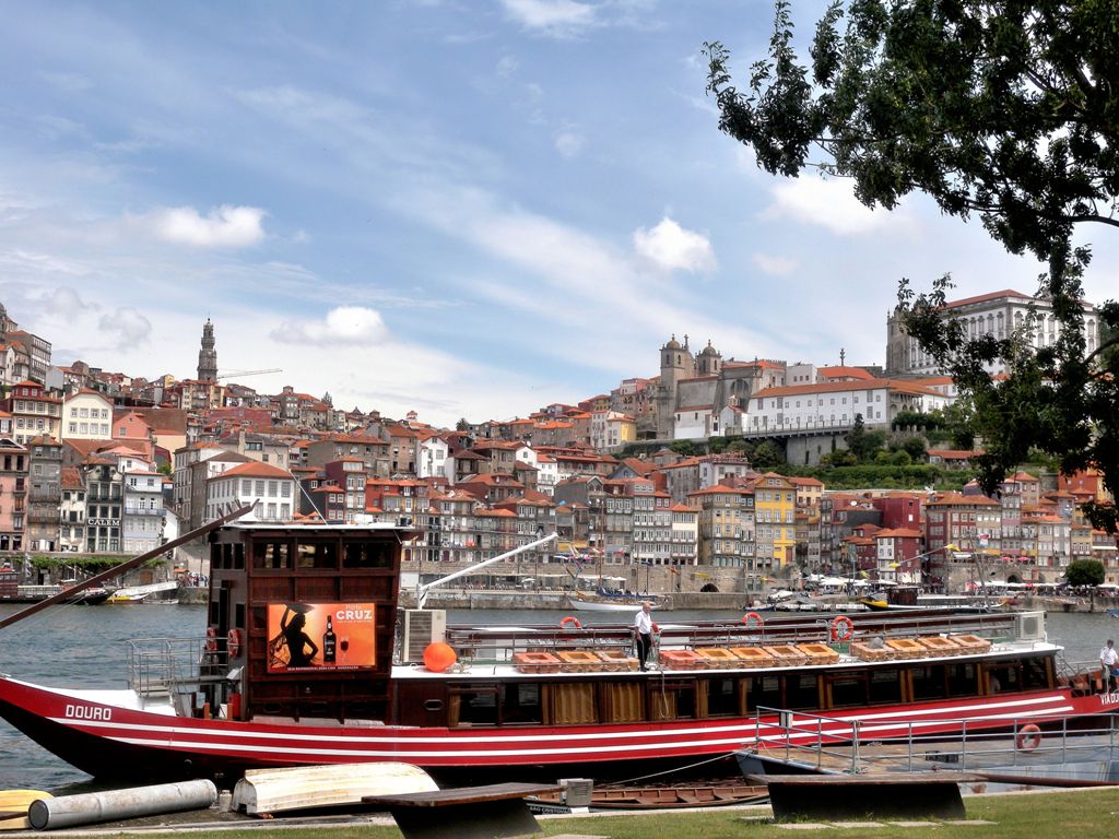 You can choose one of the cruises to Douro river and enjoy view to the city of Porto from river. Ones offerd also a day boat trip along Douro river - Portugal