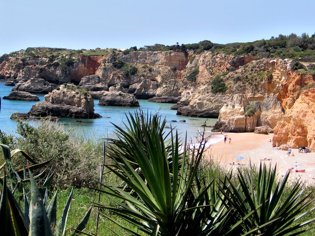 Jo?o de Arens is a small sand beach between cliffs close the Portimao, which owes its name to a pastor who lived here
