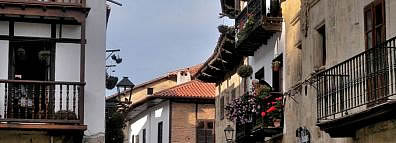 Visit of Santillana del Mar - a historic town situated in Cantabria, Spain
