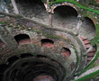 Quinta da Regaleira in Sintra with 27 metre deep well, resembles an inverted tower - Portugal
