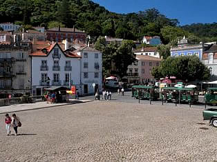 Sintra main square and tourist centre