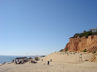 Vale do Lobo beach  - Algarve Portugal